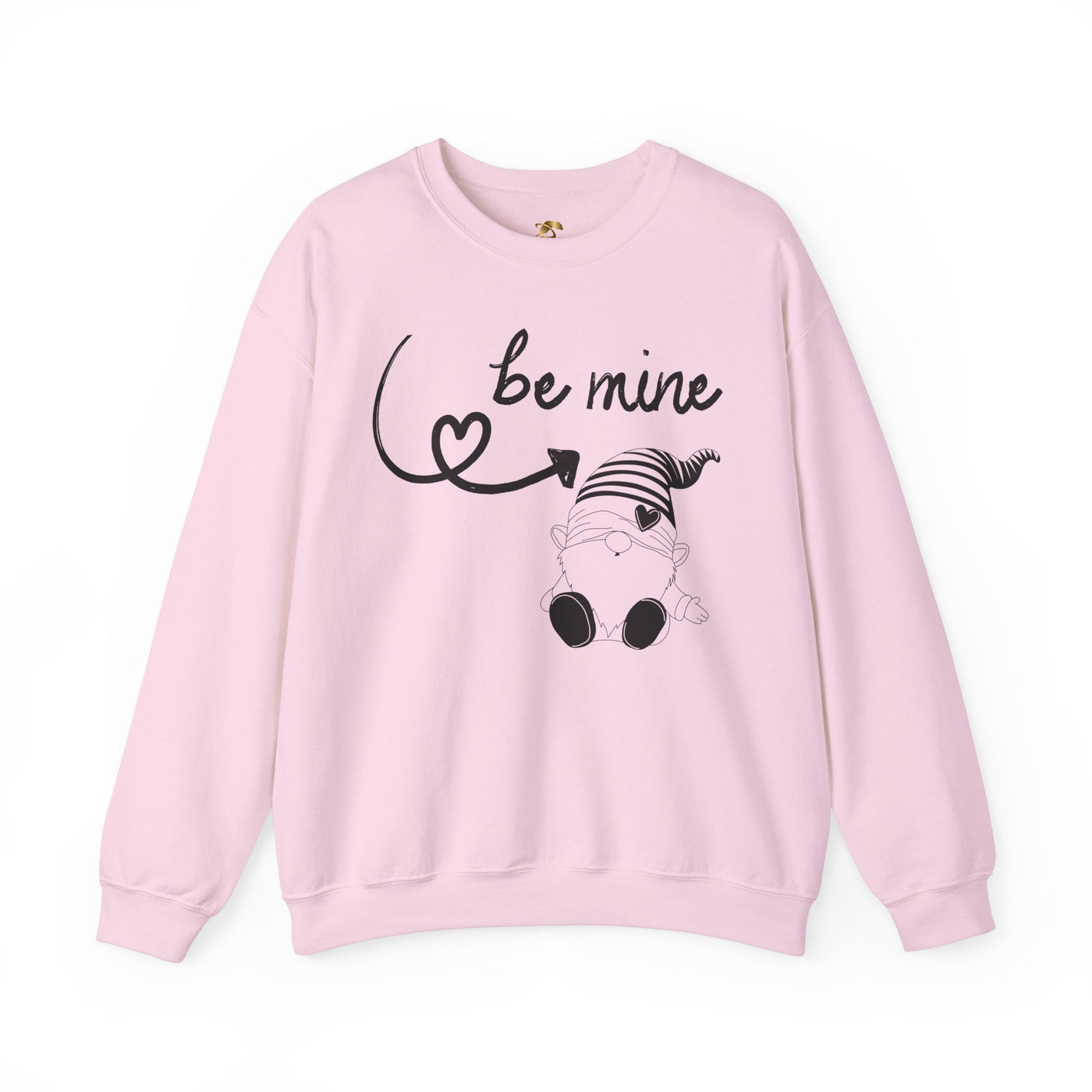 BE MINE Gnome Unisex Sweatshirt, Warm Crewneck Jumper, Comfy Pullover,