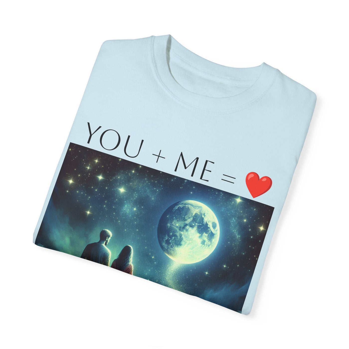 Moon and Back Unisex T-shirt, Celestial Love Tee, Outer Space Shirt, Romantic Gift, Astronomy Top - NOTALIFY