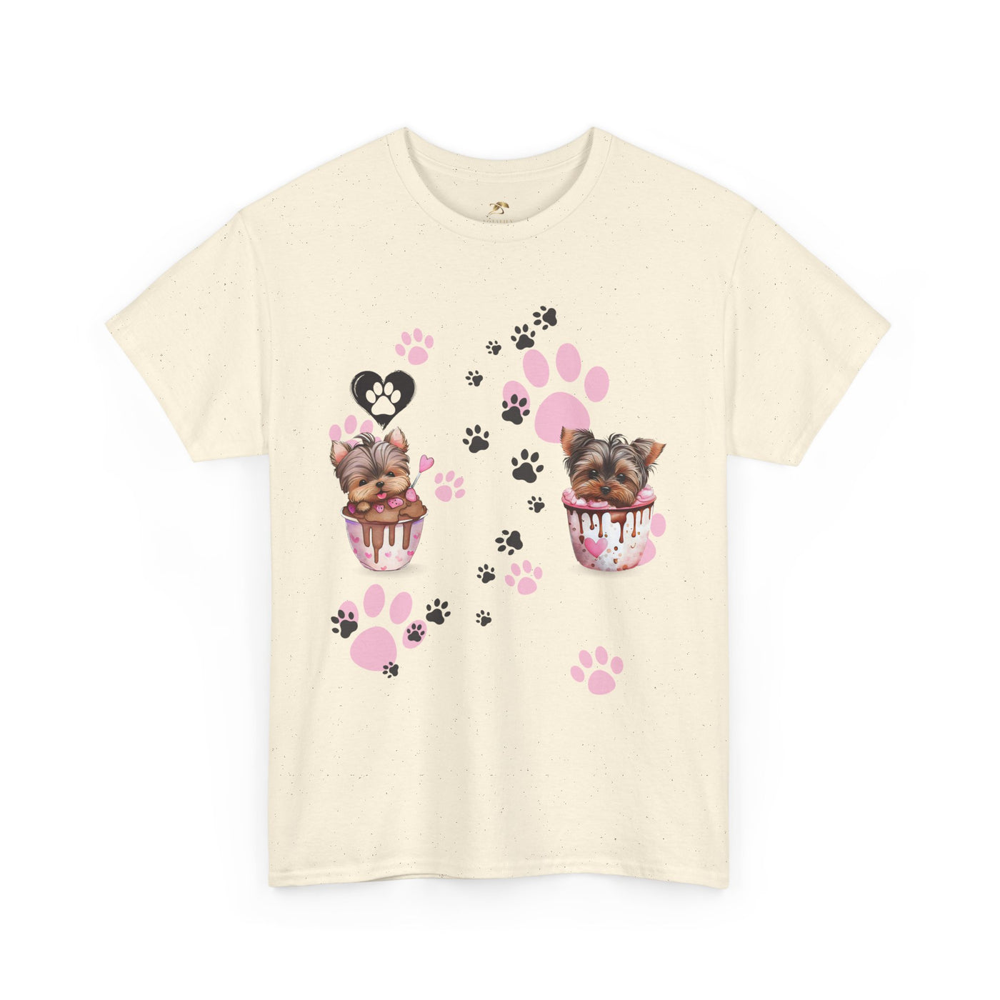 Pet Lover Unisex Heavy Cotton Tee, Love My Pet Shirt, Dog Cat Owner Gift, Animal Lover Apparel, Customized Pet Tee - NOTALIFY